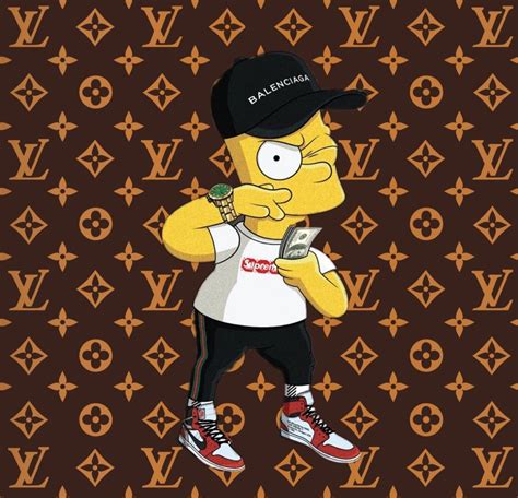 gucci bart simpson|gucci bart wallpaper desktop.